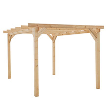 Pergola limtræ 300 x 400 x 240 cm